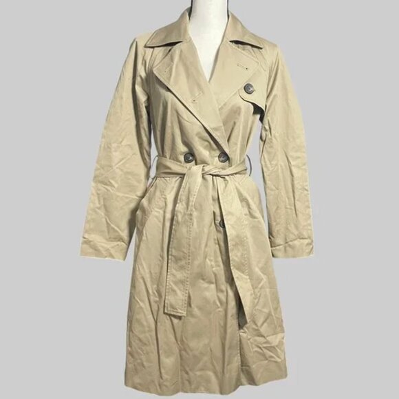 NWT Everlane The Modern Trench Coat Womens XS Cornstalk Khaki Tan - Picture 6 of 15